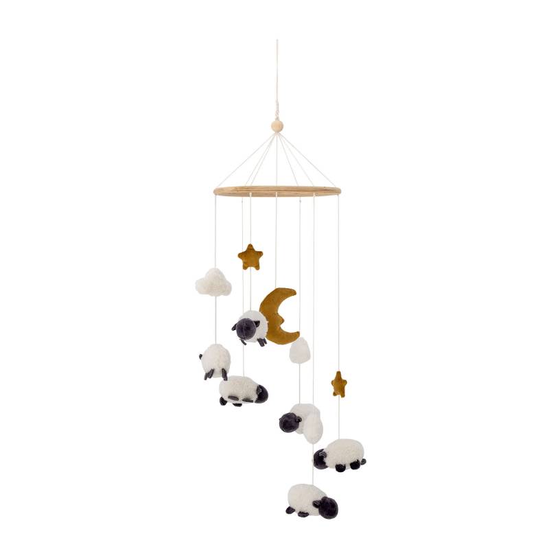 Bloomingville MINI Dolly uro i polyester hvid