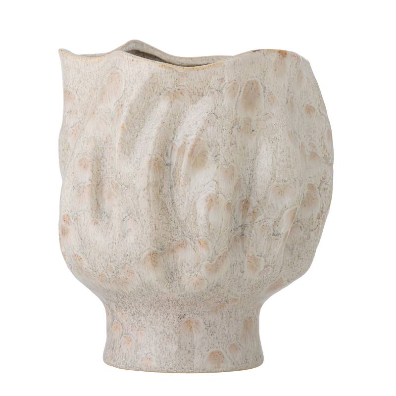 Bloomingville Adair Vase 24cm Stent&oslash;j reaktiv glasur i lyse nuance