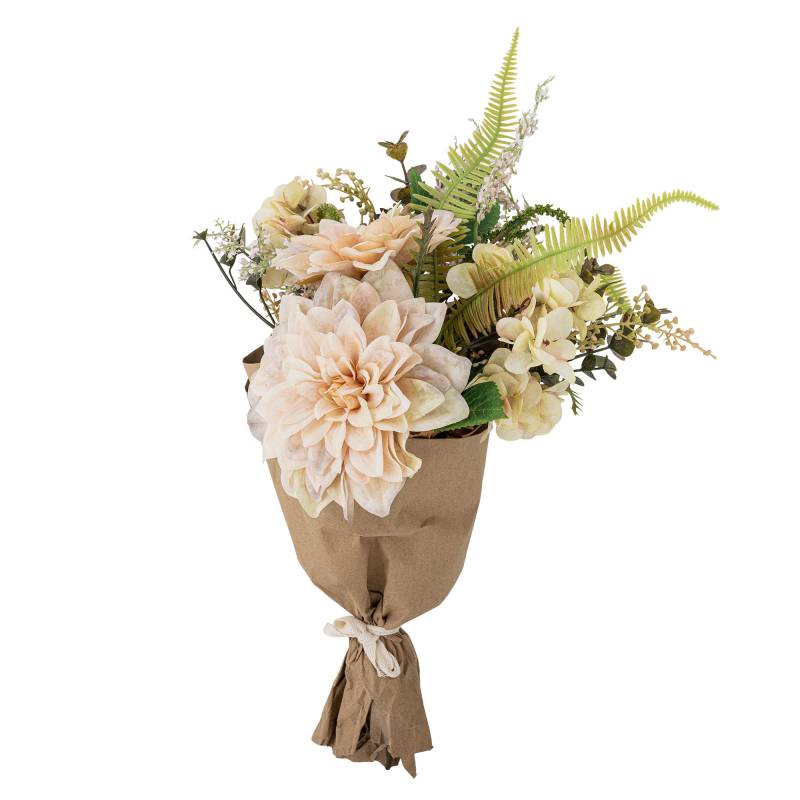 Bloomingville Glow Buket Kunstige Blomster Natur farver