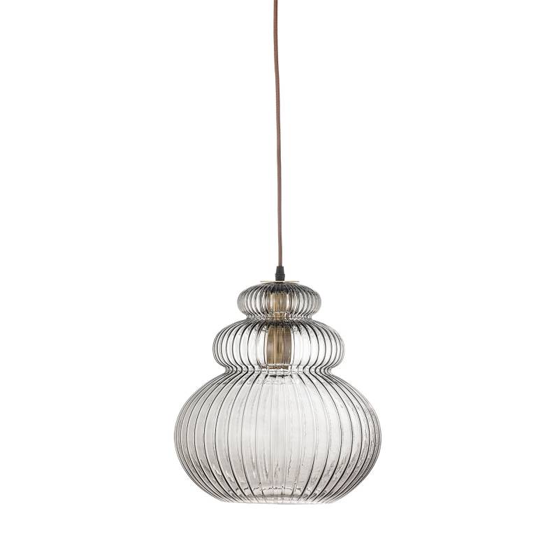 Bloomingville Sybia Pendel Glas gr&aring;