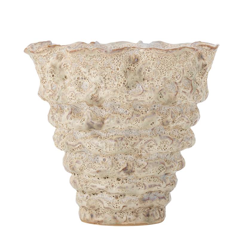 Bloomingville Colleen Urtepotteskjuler i Stent&oslash;j Beige &Oslash;22,5x21 cm