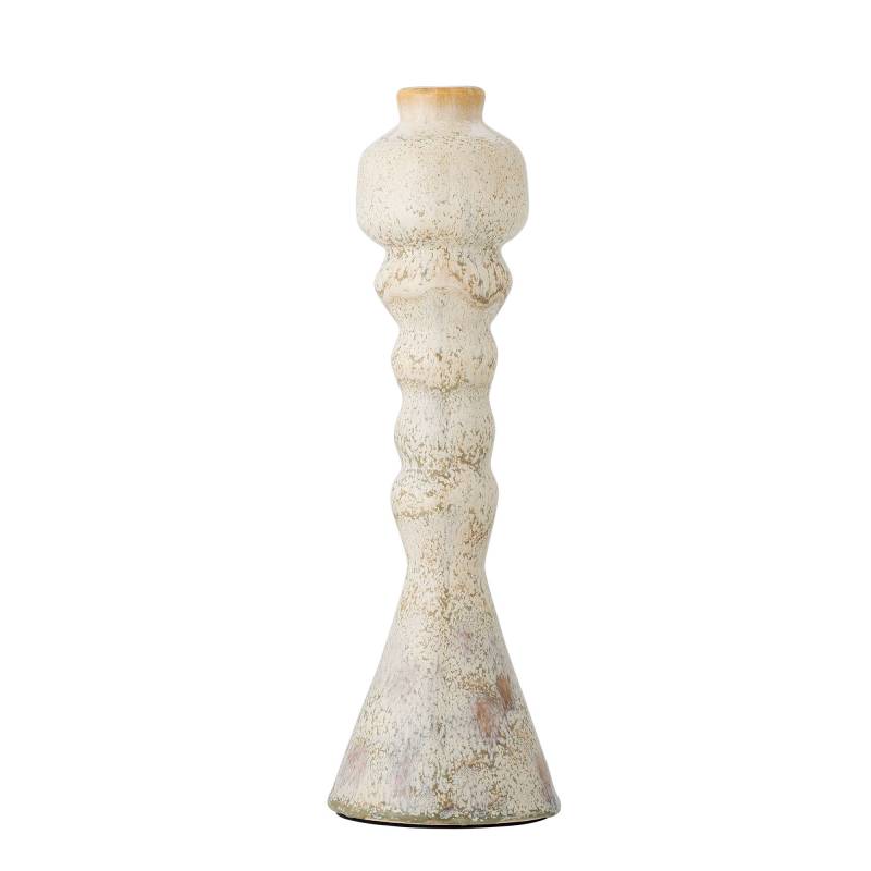 Bloomingville Bancroft Lysestage H33cm Terrakotta i en hvid nuance