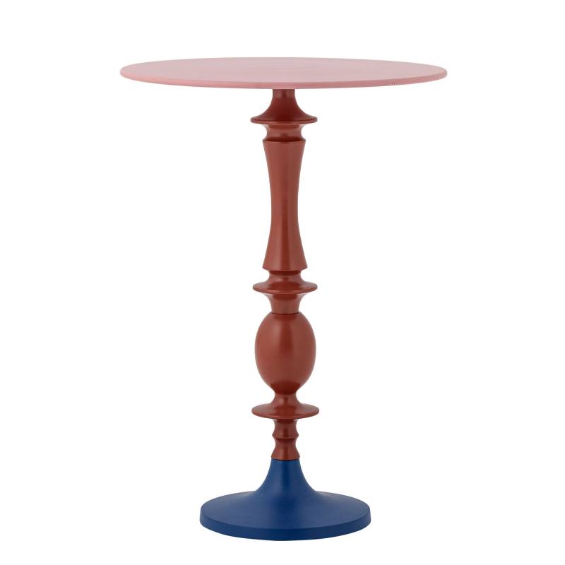 Bloomingville Annan Sidebord skulpturel fod i en dyb r&oslash;d aluminium