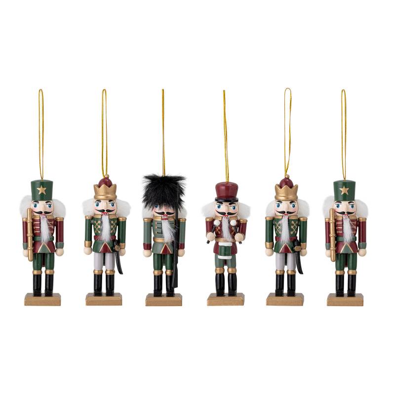 Bloomingville Nikita Ornament n&oslash;ddekn&aelig;kker med malede ansigter