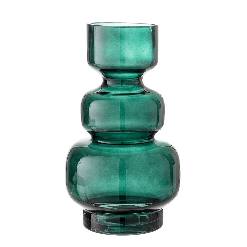 Bloomingville Johnson Vase i glas gr&oslash;n