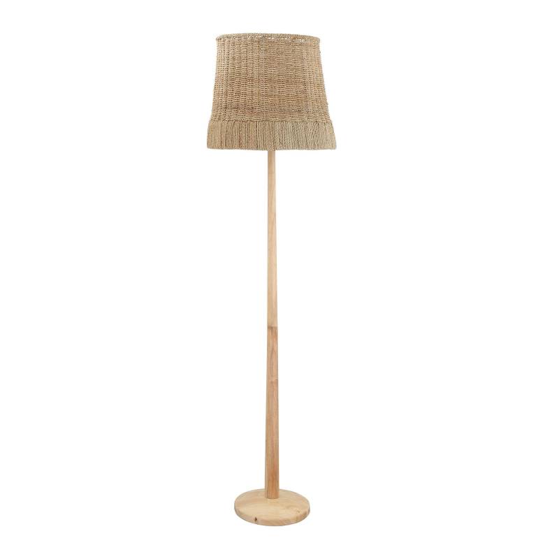 Creative Collection Kakasi Gulvlampe Rattan LED p&aelig;re Naturfarvet