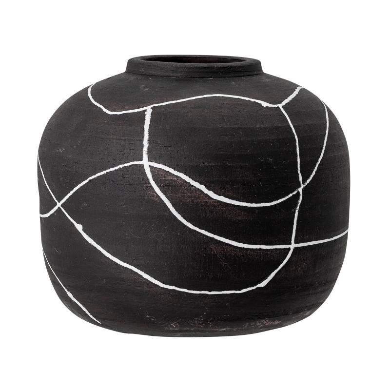 Bloomingville Niza Deko Vase Terrakotta Sort