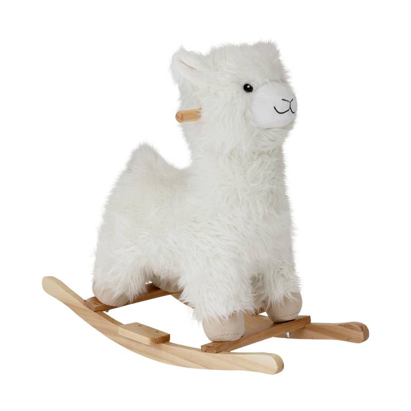 Bloomingville MINI Kinto Lama gyngehest 65 cm hvid