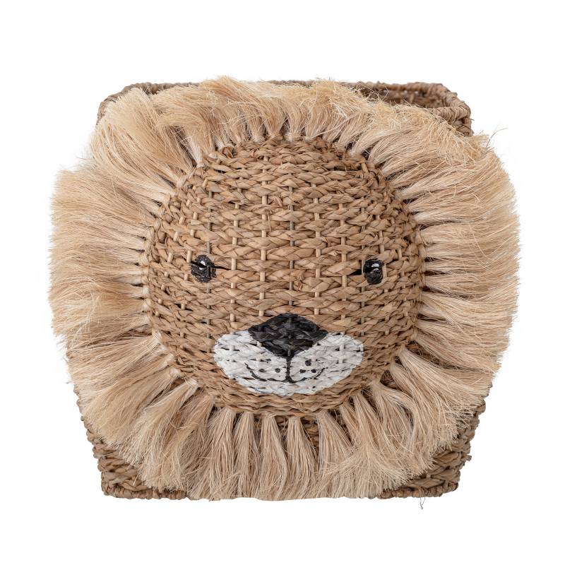 Bloomingville MINI Harrison kurv naturfarvet  bankuan gras