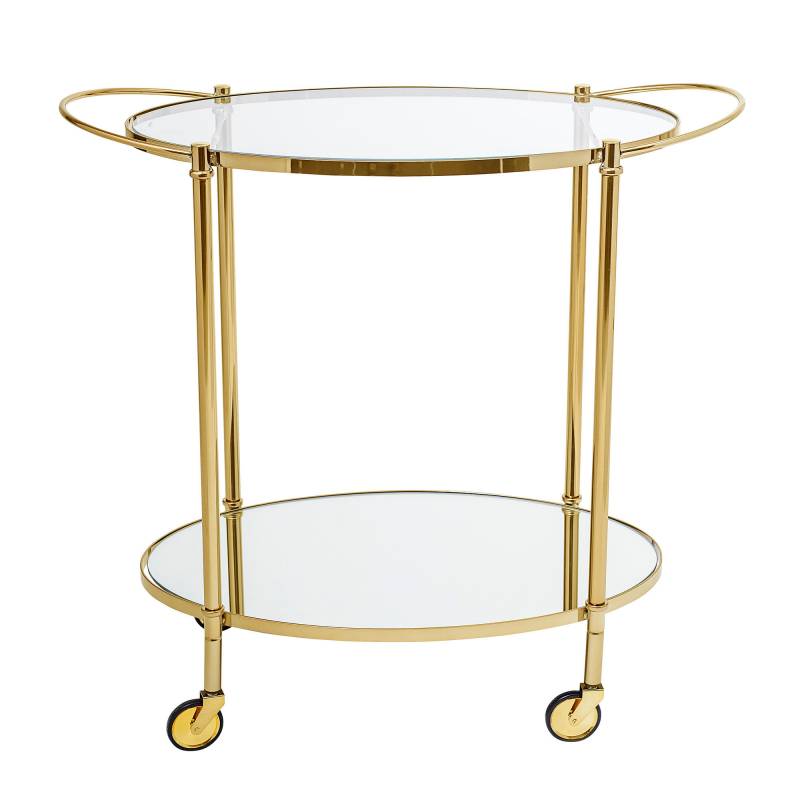 Bloomingville Fine Barbord i glas Guld