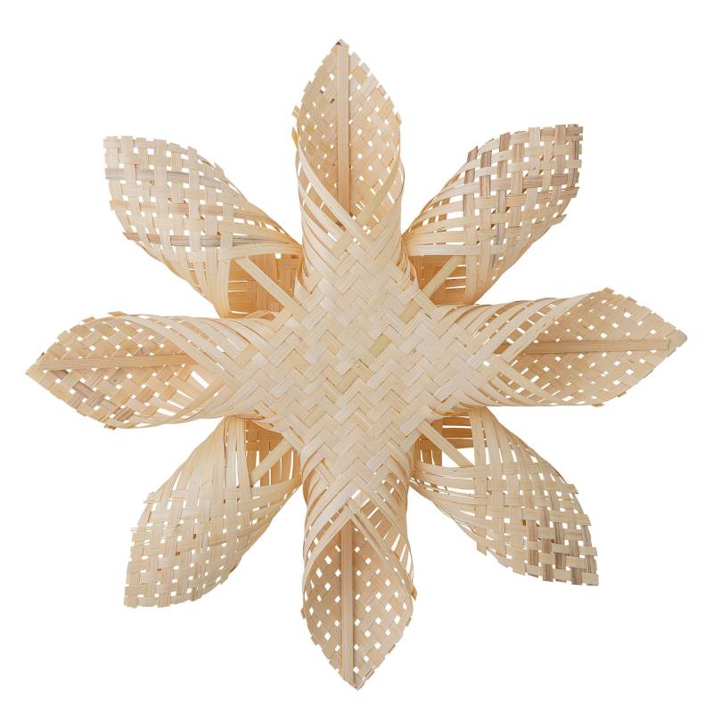Bloomingville Hani Stjerne 55cm bambus naturfarvet