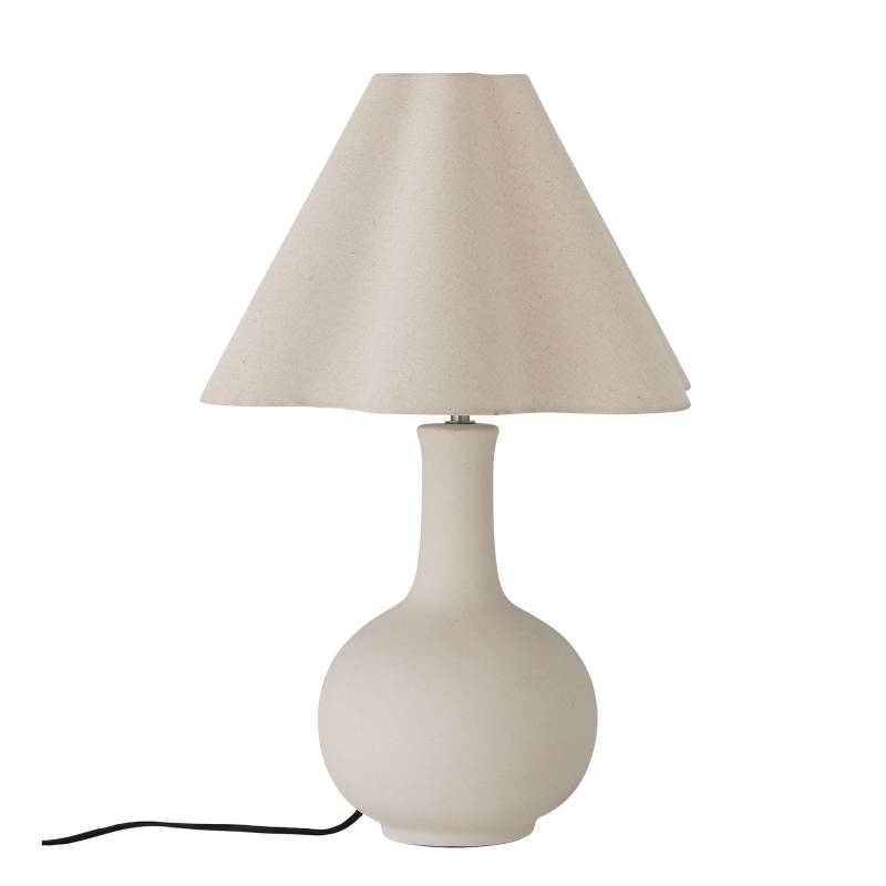 Bloomingville Heide bordlampe i stent&oslash;j  &Oslash;42x60cm hvid