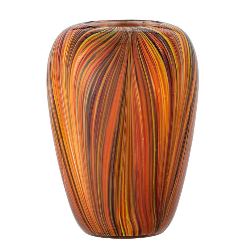 Creative Collection Sunny Vase 22,5cm Glas mundbl&aelig;st glasvase orange