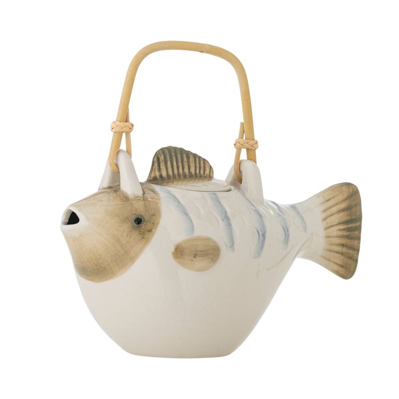 Creative Collection Wrenna Tekande med tesi Stent&oslash;j fisk motiv