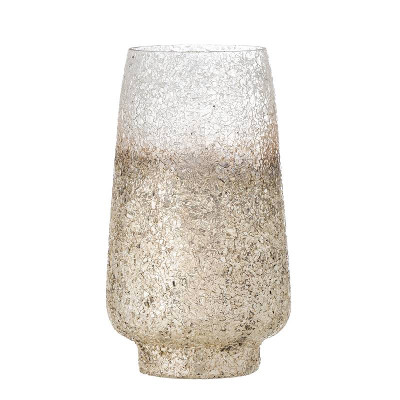Bloomingville Lucina Fyrfadsstage Glas s&oslash;lv