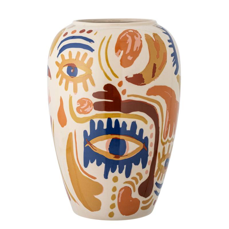 Bloomingville Horus Vase Stent&oslash;j 32cm afd&aelig;mpede beige overflade