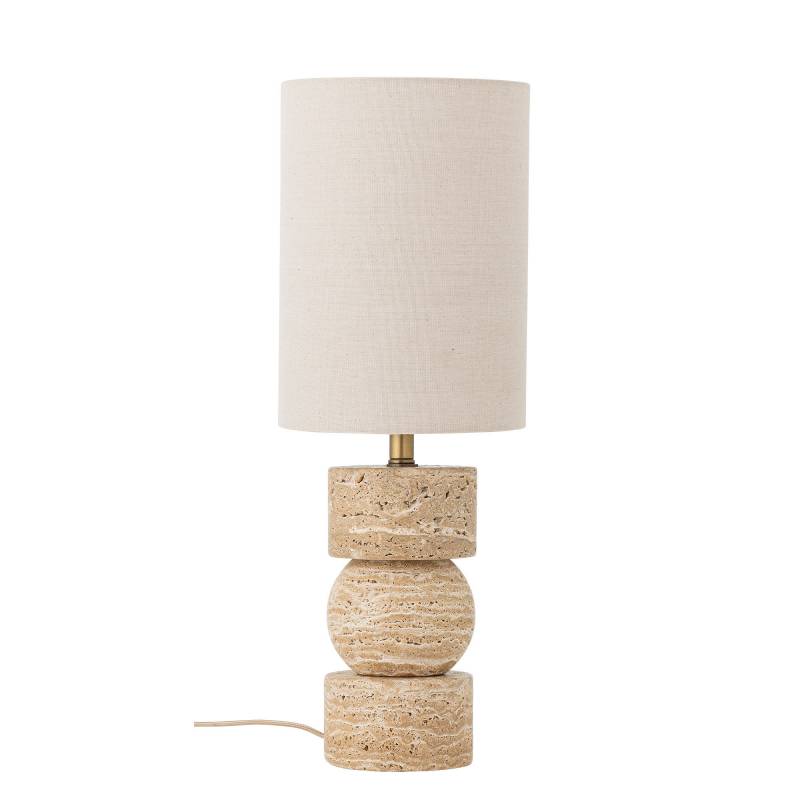Bloomingville Marci Bordlampe Travertin Natur