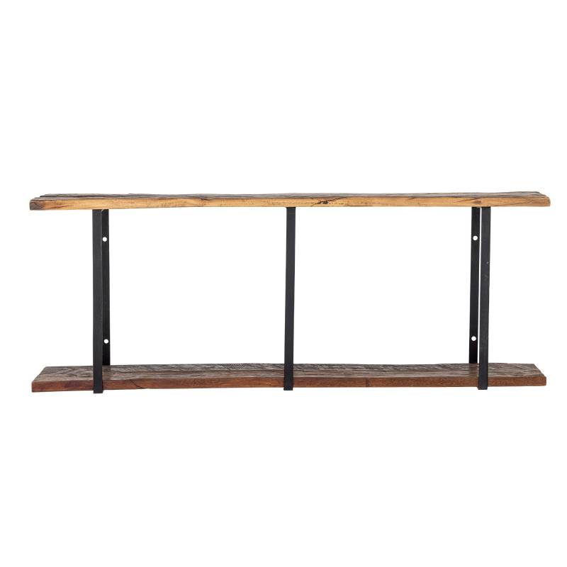 Creative Collection Tallymay hylde L140cm i genanvendt tr&aelig; brun
