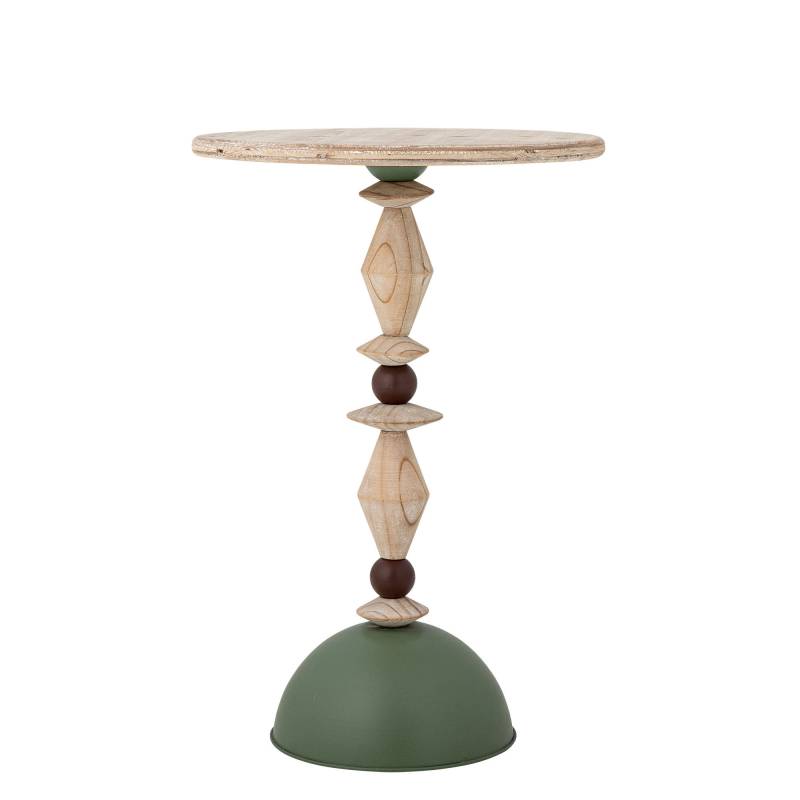 Creative Collection Mannelli Sidebord Gr&oslash;n Fyrretr&aelig; og jern