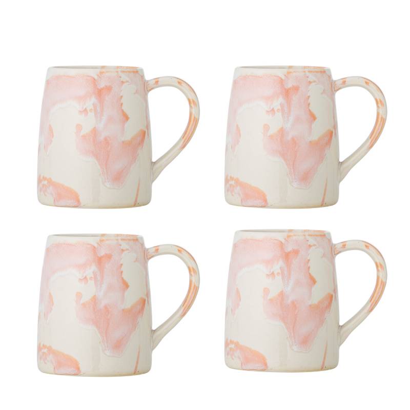 Creatrive Collection Winnie Krus Stent&oslash;j rosa nuancer, 4 stk