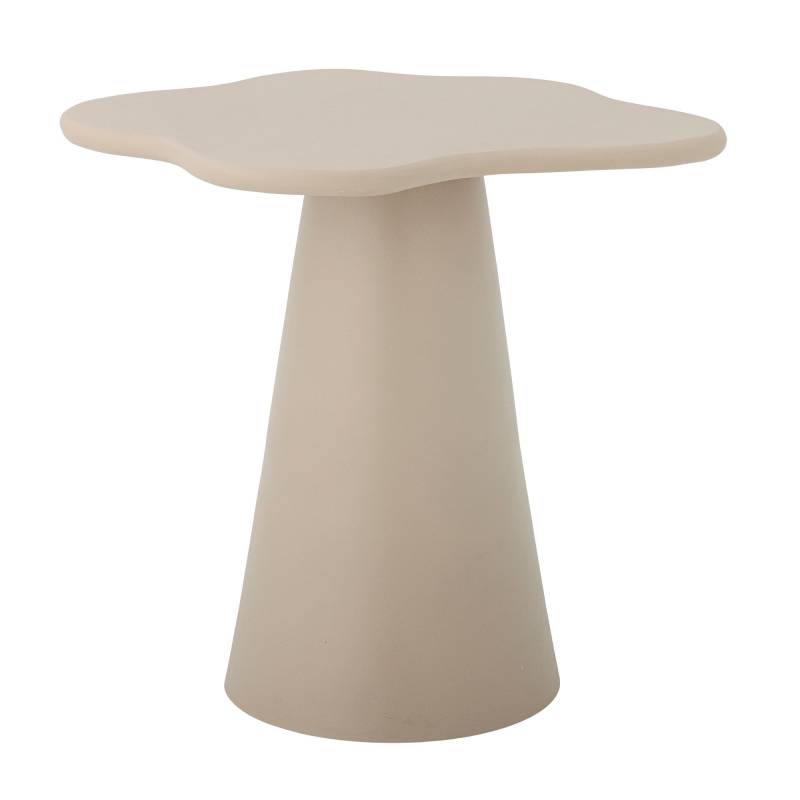 Bloomingville Soller Sidebord Natur med en beige lak Aluminium