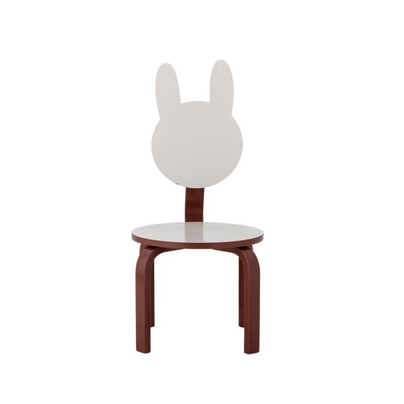 Bloomingville MINI Liova fremstillet i MDF Stol hvid - r&oslash;d 