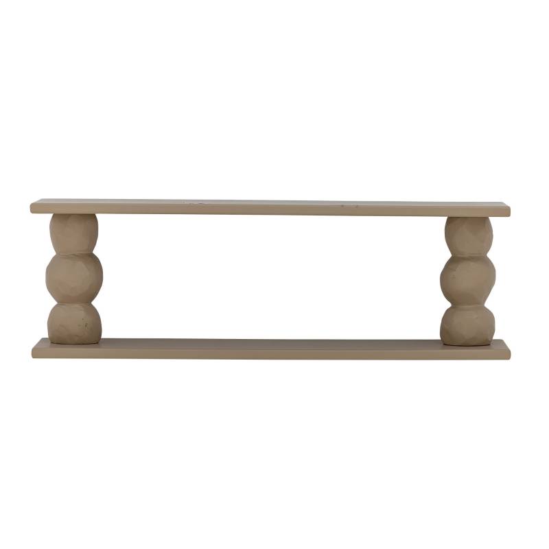 Bloomingville Solan hylde i MDF  i en varm beige nuance