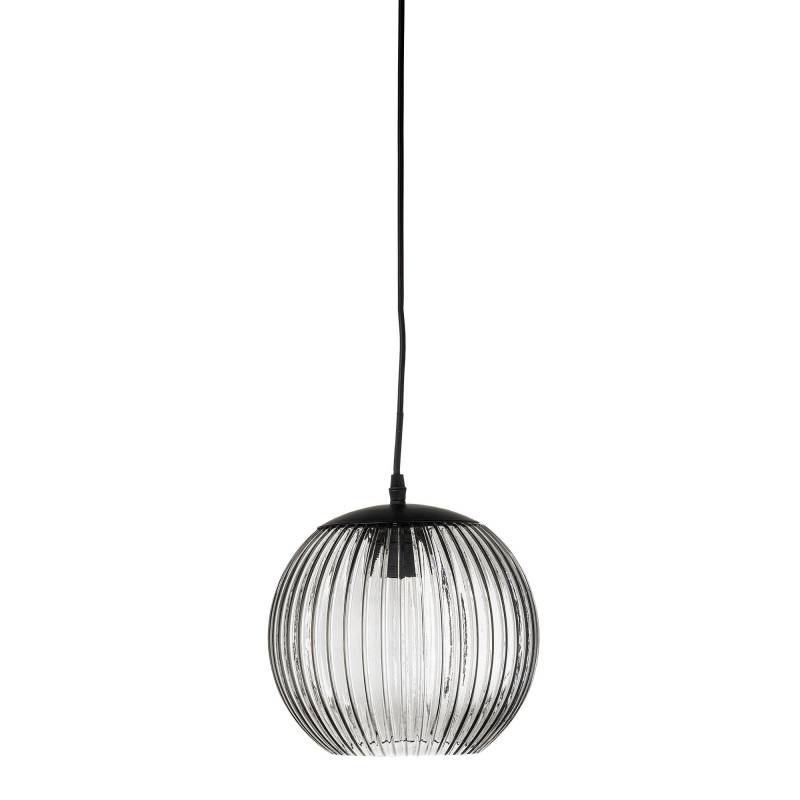 Bloomingville Sybia Pendel D23xH29 cm i Glas gr&aring;