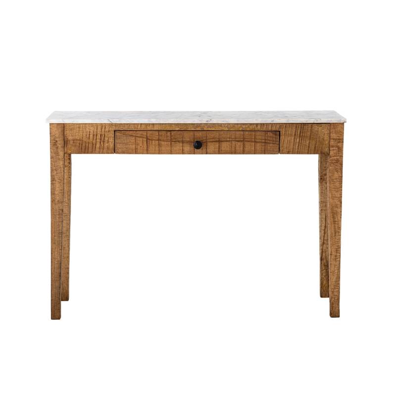 Creative Collection Hauge Konsolbord mangotr&aelig; marmor