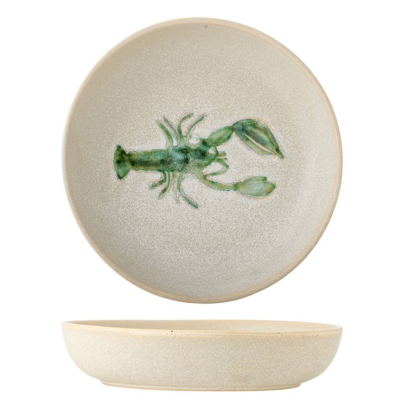 Creative Collection Hadden Sk&aring;l Stent&oslash;j &Oslash;29cm hummermotiv i midten