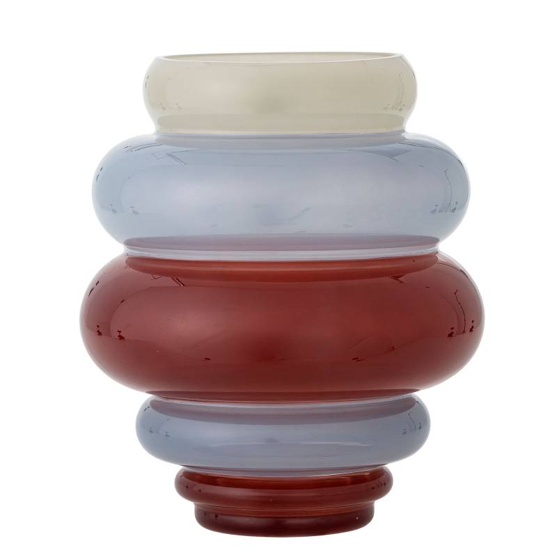 Bloomingville Annhelene Vase kontrastfulde nuancer i glas