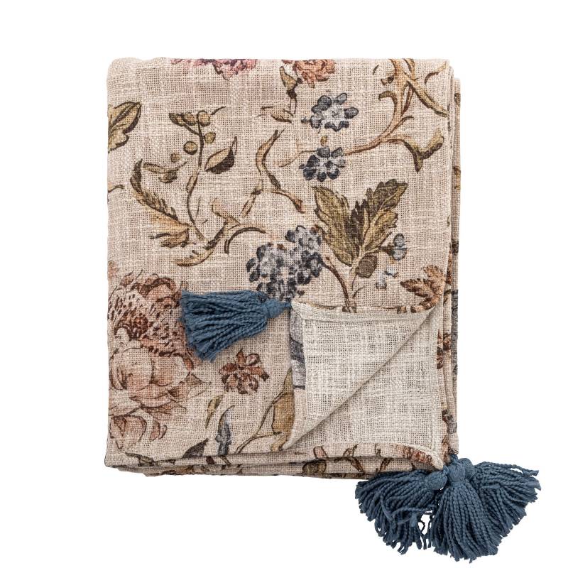 Creative Collection Yoti Plaid blomsterm&oslash;nster Bomuld