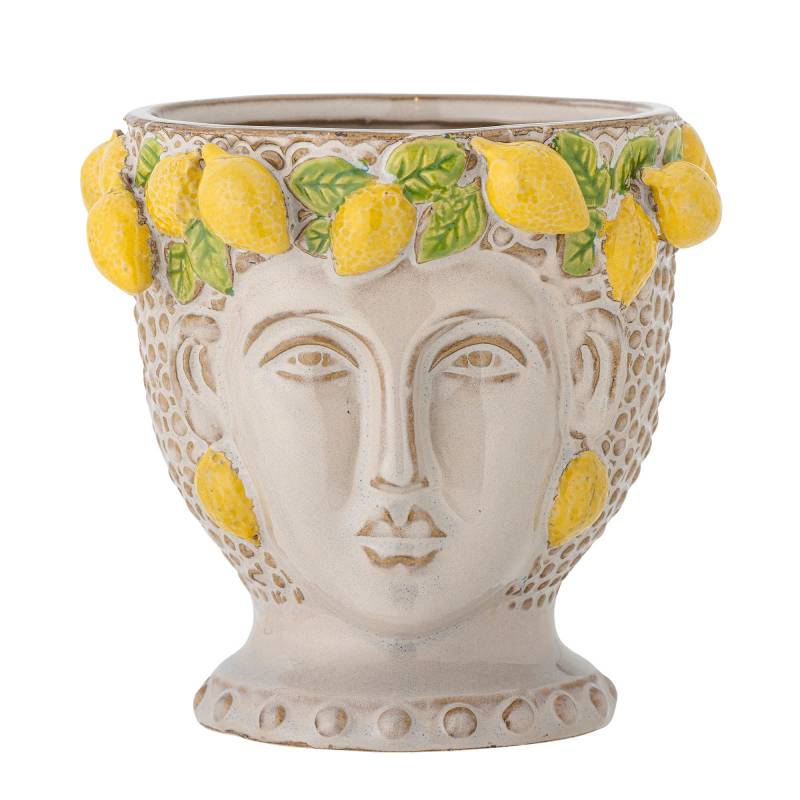 Creative Collection Limone Urtepotteskjuler Stent&oslash;j Gul