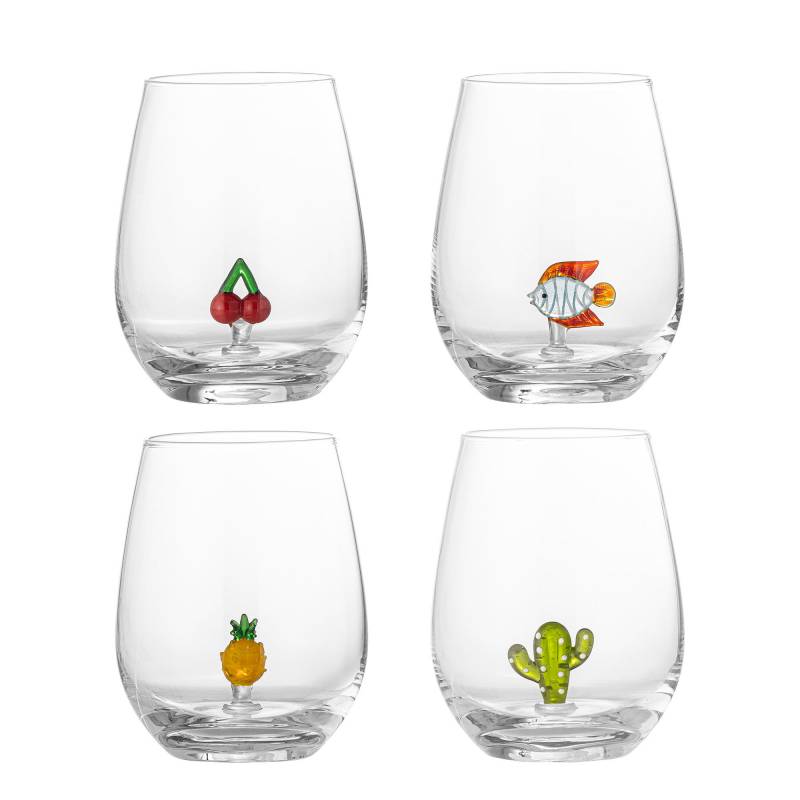 Bloomingville Misa Drikkeglas Klar Glas Multipak
