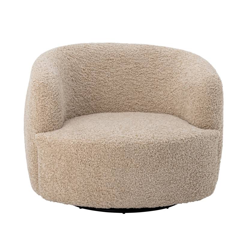 Bloomingville Bocca Loungestol Polyester Natur