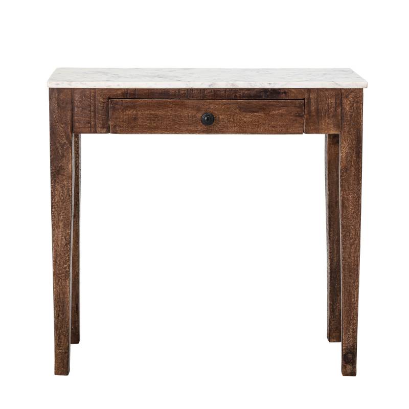 Creative Collection Hauge Konsolbord mangotr&aelig; marmor