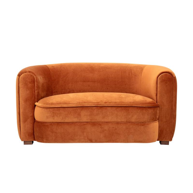 Creative Collection Malala Sofa L152cm Polyester Orange