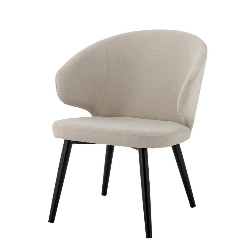 Creative Collection Loon Loungestol Polyester Natur