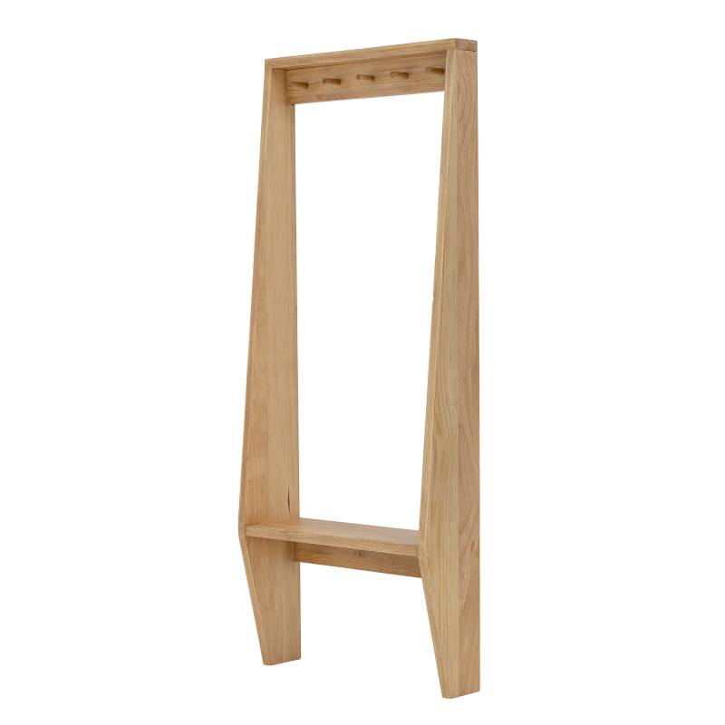 Bloomingville Vance knager&aelig;kke med hylde 180 cm fyr natur