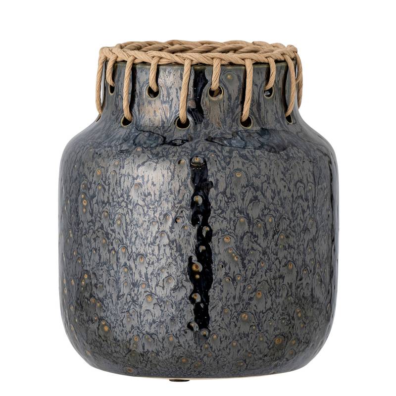 Bloomingville Janel Vase i Keramik reaktiv glasur i gr&aring;lige toner