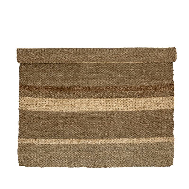 Bloomingville Felex 260x180cm T&aelig;ppe i Natur S&oslash;gr&aelig;s