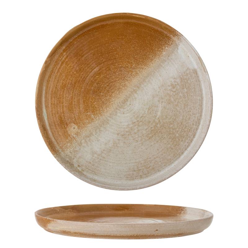 Creative Collection Dahlia Serveringsfad &Oslash;32,5 cm Stent&oslash;j brun nuance