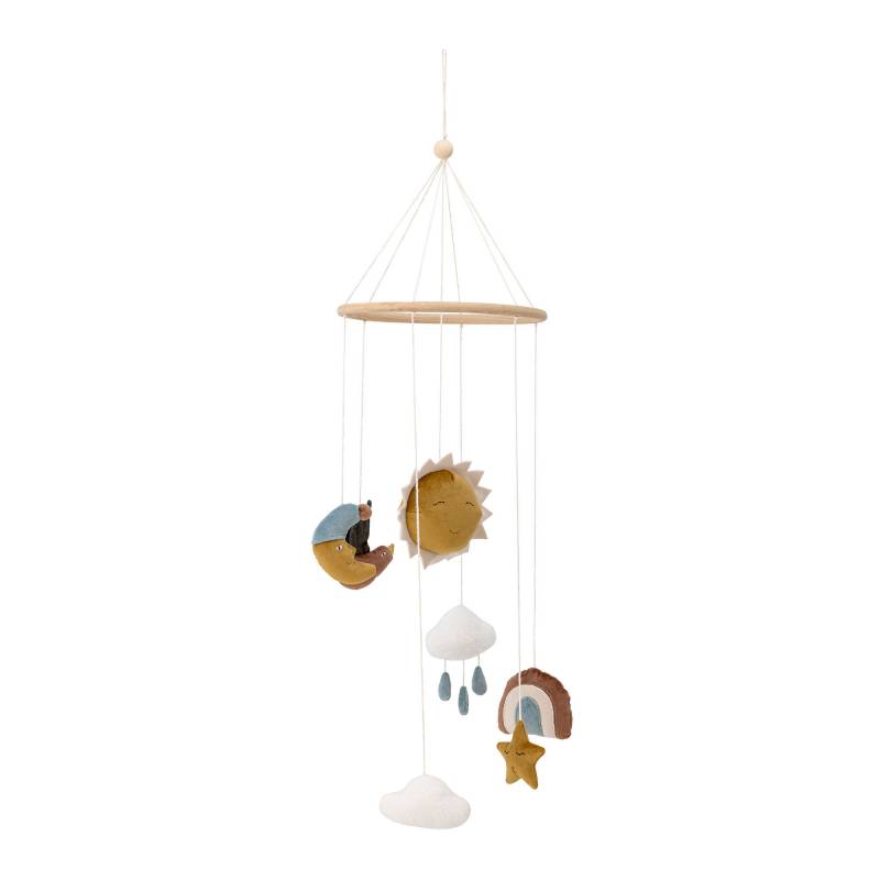 Bloomingville MINI Vigge uro &Oslash;20 cm brun