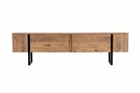 Serenity TV-bord 180x29,5cm med låger Atlantic Pine melamin