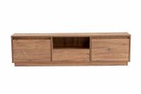 Vanguard TV-bord 160x29,5cm med låger Atlantic Pine melamin