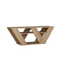 Pipralla TV-bord 110x30cm med 1 hylde eg melamin