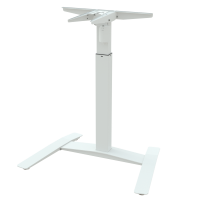 ConSet 501-9 h&aelig;ve-s&aelig;nke stel 79cm med en s&oslash;jle hvid