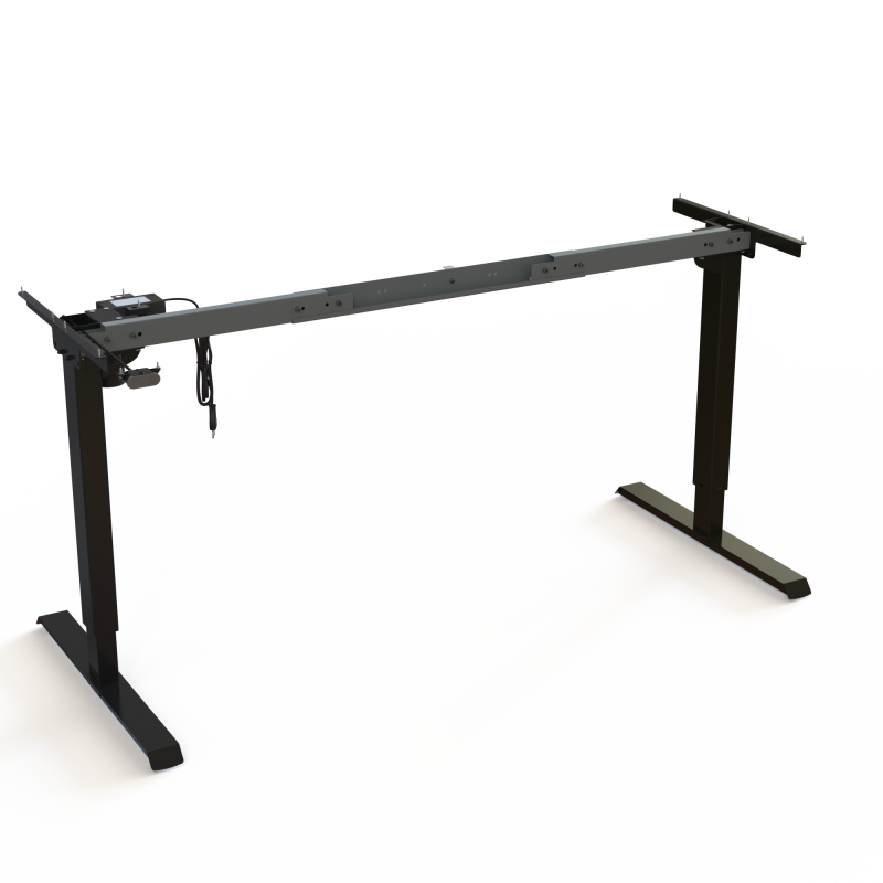 ConSet 501-20 hæve-sænkestel bredde 112-152cm sort