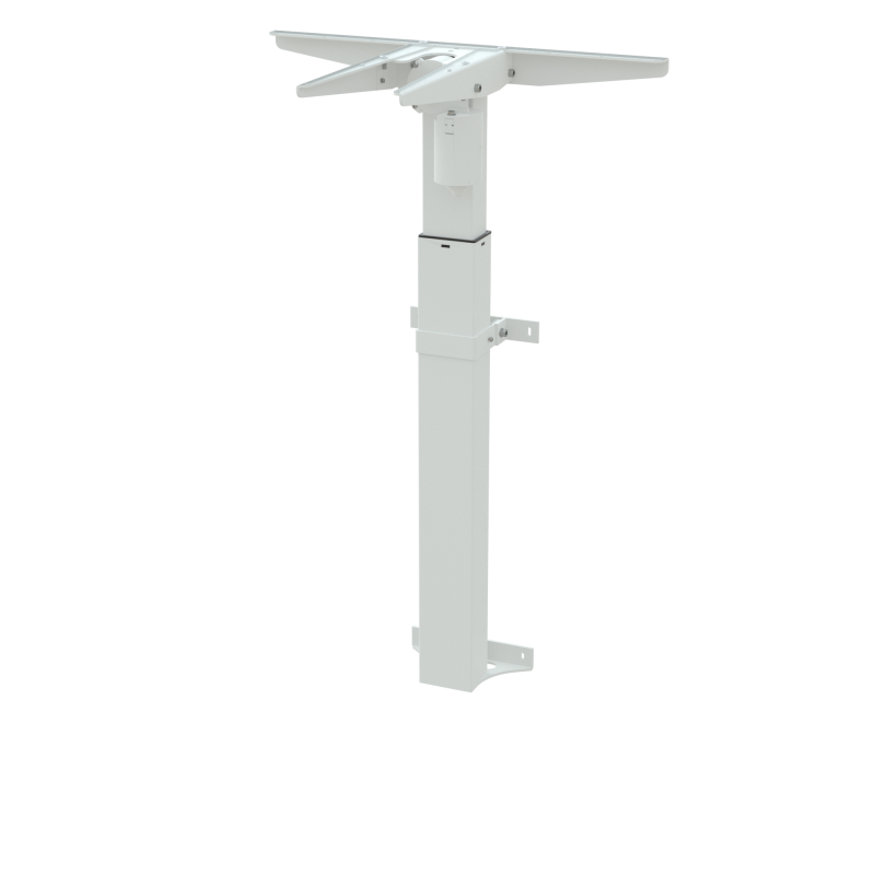 ConSet hæve-sænkestel til montering på væg bredde 54cm hvid