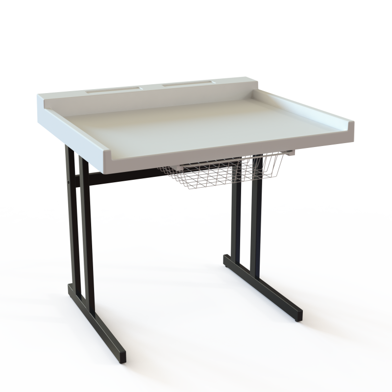 ConSet puslebord med fast højde 100x85cm